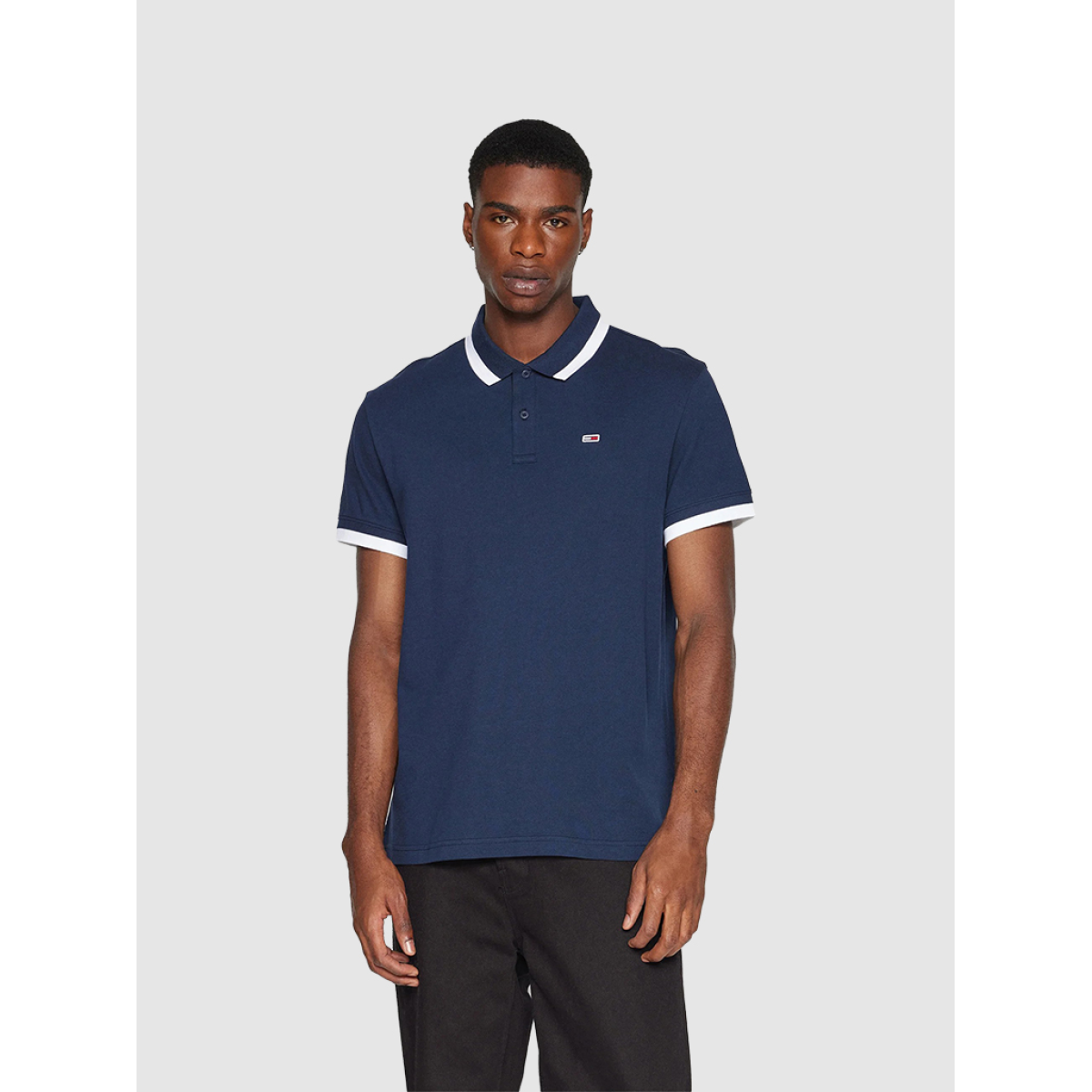 Polos Male Tommy Jeans Navy Blue - DM0DM18313.38 | Forte Store